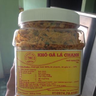 khô gà lá chanh khô bò