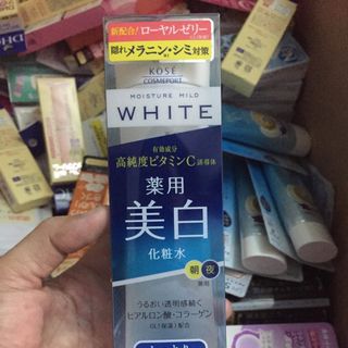 Set kem dưỡng da Kose 6in 1 tặng kèm nước hoa hồng kose whitening 180ml