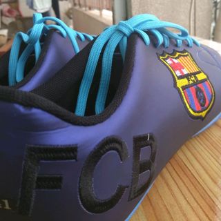 Giày đá bóng FC Barcelona xanh đen