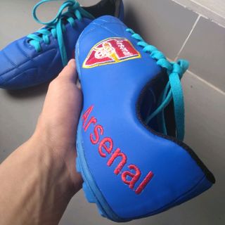 Giày đá bóng Arsenal xanh
