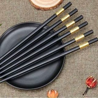đũa hợp kim mạ vàng