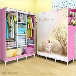 TỦ VẢI 2 BUỒNG 6 NGĂN