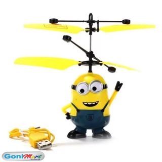 MÁY BAY CẢM ỨNG MINION cầu pha lê bay