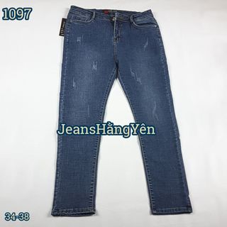 Sỉ Quần Jean Nữ Dành Cho Người Mập Size 34-38 Cotton Wax