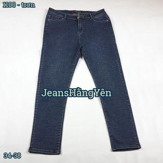 Sỉ Quần Jean Nữ Dành Cho Người Mập Size 34-38 Cotton Wax