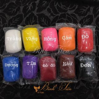 Hoa đất sét - Đất sét màu