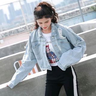 áo khoác jeans bò thời trang nư