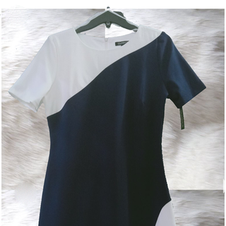 ĐẦM GLAMOUR TRẮNG ĐEN