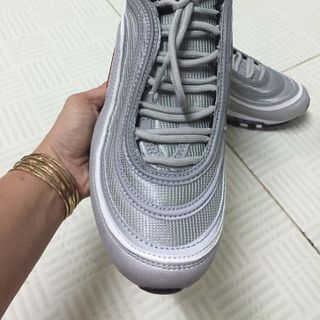 Giày Sneaker nam thể thao NK màu xám bạc GSK0001 dư xịn