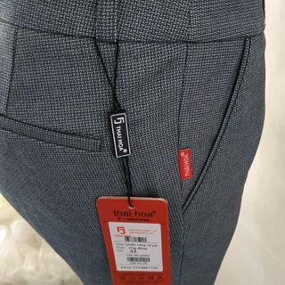 Quần tây nữ Thái Hòa bố xám xanh 200-54 vải tốt
