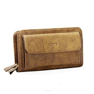 Ví Cầm Tay Unisex CNT VN06 BÒ LỢT