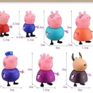 bộ đồ chơi heo peppa pig lớp học