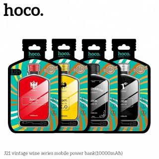 Hoco - Pin Sạc Dự Phòng Rượu Vang Cổ Điển J21 - Dung Lượng 10000mAh