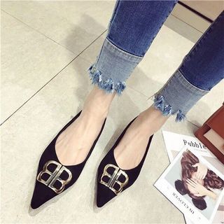 giày búp bê mũi nhọn