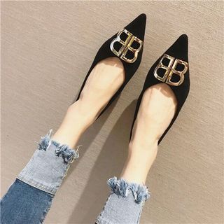 giày búp bê mũi nhọn
