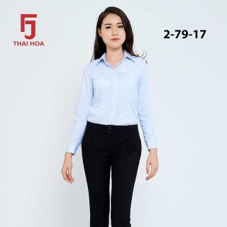 Quần tây thái hòa 9 tấc màu đen 2-79-17 giá sỉ