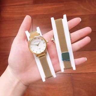 ĐỒNG HỒ NỮ MJ DÂY LƯỚI KHOÁ NAM CHÂM 150K