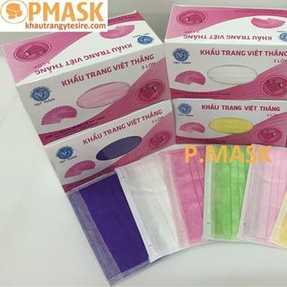 KHẨU TRANG MÀU - 3 LỚP - KHẨU TRANG Y TẾ GIÁ SỈ