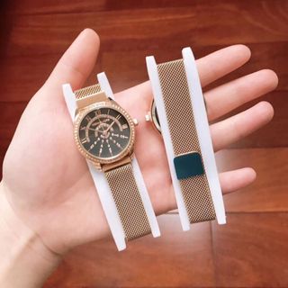 ĐỒNG HỒ NỮ MK LƯỚI MẶT TIA 150k