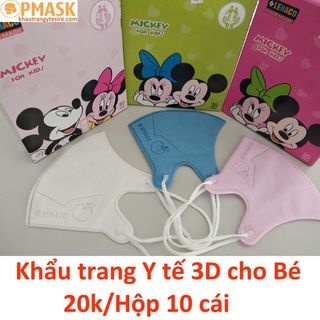 KHẨU TRANG Y TẾ 3D CHO BÉ giá sỉ