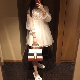 Túi xách nữ kiểu dáng châu Âu quai gỗ Super size 28 cm