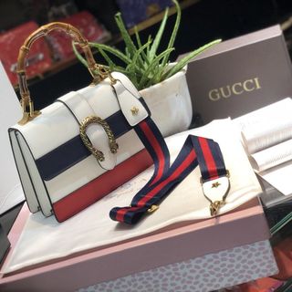 Túi xách nữ kiểu dáng châu Âu quai gỗ Super size 28 cm