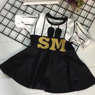 Đầm Thun Cotton Bé Gái