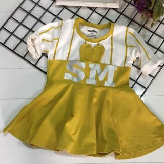 Đầm Thun Cotton Bé Gái