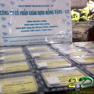 Chi tiết về viên kim cương nhân tạo SJC 25ly