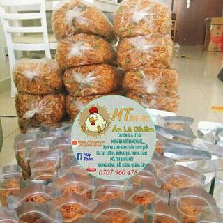 Khô gà lá chanh khô gà bơ tỏi