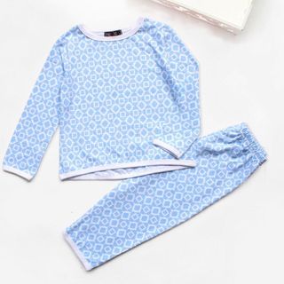 Đồi Bộ Bé Gái Tay Dài Cotton