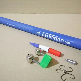 Cần Tay Shimano 5m4 Và Phụ Kiện Câu 3H