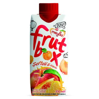 Nước Ép Trái Cây Đào Mơ Thổ Nhĩ Kỳ MeySu Peach Apricot Drink 330 ML - Thùng 12 Hộp giá sỉ