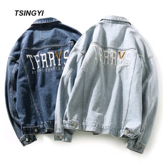 áo khoác jeans bò thời trang UniSex Nam nữ thêu