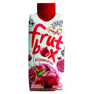 Nước Ép Tây Ban Nha Cherry Lựu - MeySu Sourcherry Pomegranate Fruit Drink 330 ML - Thùng 12 Hộp giá sỉ