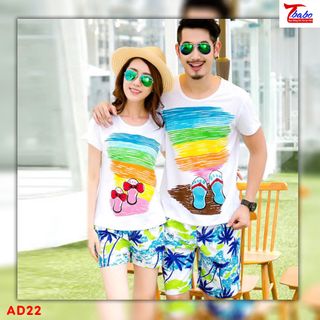 ÁO CẶP ĐÔI CỔ TRÒN GIÁ XƯỞNG