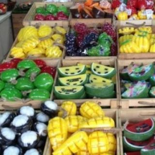 XÀ BÔNG TRÁI CÂY HANDMADE THÁI LAN MỚI