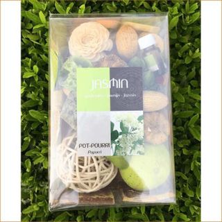 Set Hoa khô Potpourri và Tinh dầu Hoa nhài GIFI DIFUSION
