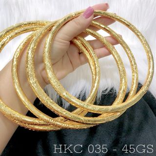 KIỀNG CƯỚI XI VÀNG 24k