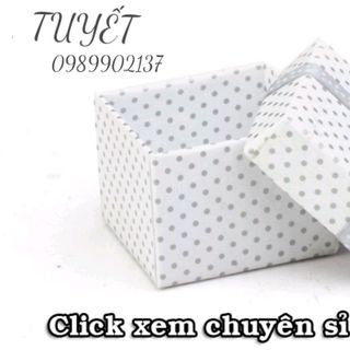 HỘP QUÀ ĐỰNG NHẪN BẰNG GIẤY giá sỉ