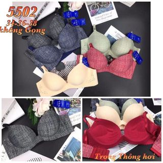 áo lót sọc kẻ không gọng