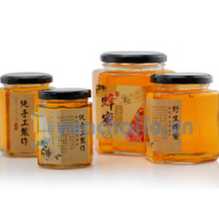 Hũ Thủy Tinh Lục Giác
