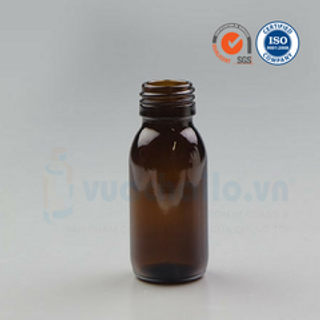 Chai thủy tinh Siro Syrup 500ml với cổ 28mm