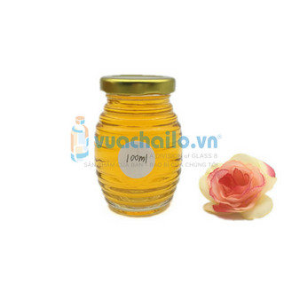 Hũ Thủy Tinh Dáng Ong 750ml 350ml200ml100ml