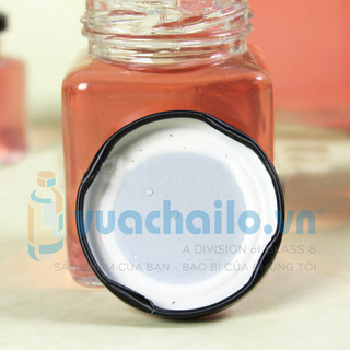 Hũ thủy tinh vuông 50ml 80ml 100ml 200ml380ml500ml750ml