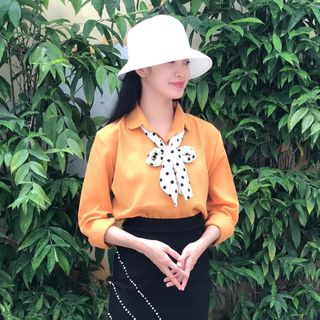 Chân váy công sở vải thun umi hàn quốc