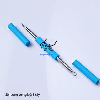 Dụng cụ lấy ráy tai 12 món đặc biệt hộp kim loại