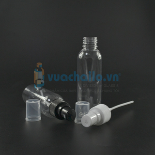 Chai Nhựa Pet Đầu Nắp Xịt Phun Sương