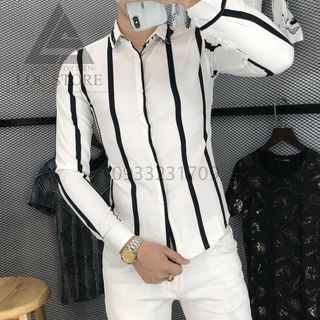 Áo sơmi nam sọc 01