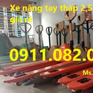 Đại lý phân phối xe nâng tay thấp 2500kg 3000kg 5000kg giá rẻ nhất-